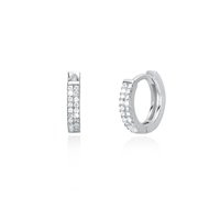 Orecchini Mabina Donna Elegant in Argento Zirconia 563220 - 563220